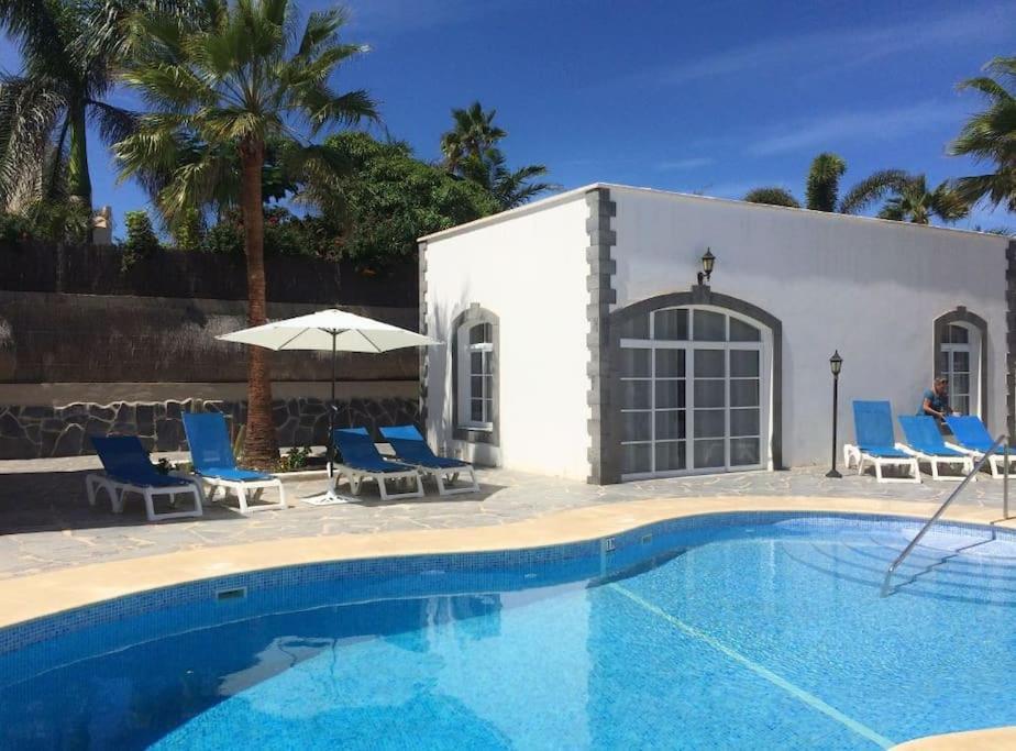 Lovely Villa - Pool Front, Private Roof Terrace, Wifi Fiber Optic Κοραλέχο Εξωτερικό φωτογραφία